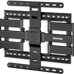 monTEK 1.1" Ultra Slim TV Wall Mount for 37-75 Inch TVs